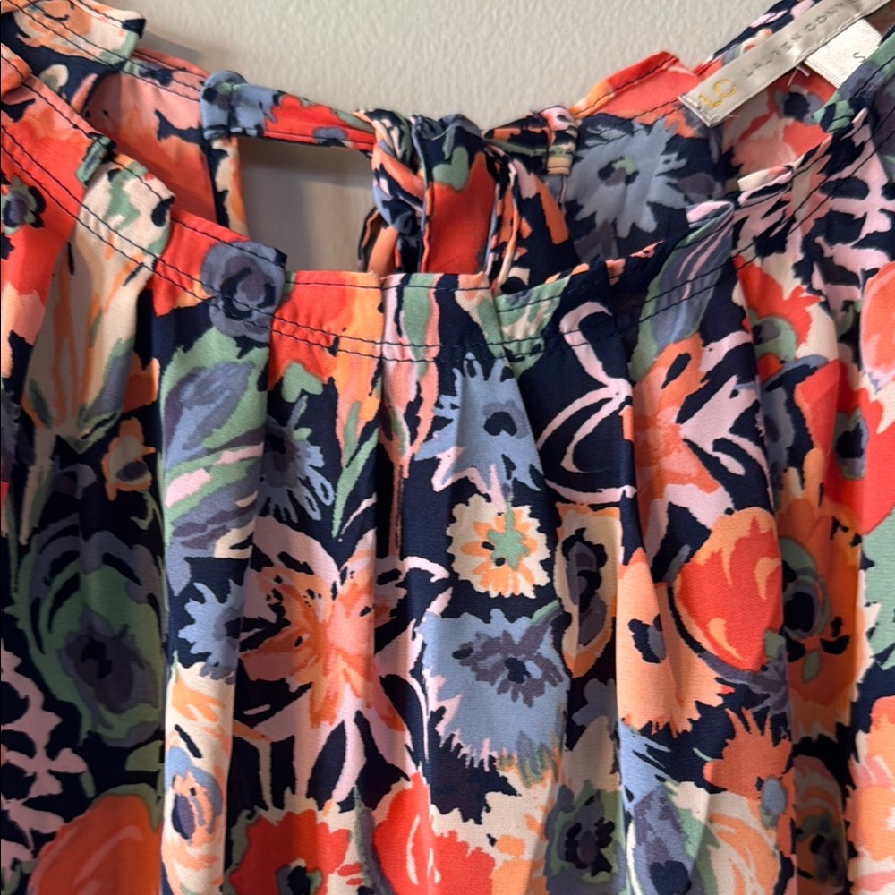 Floral Women's Top - Multicolor - Picture 3 of 7